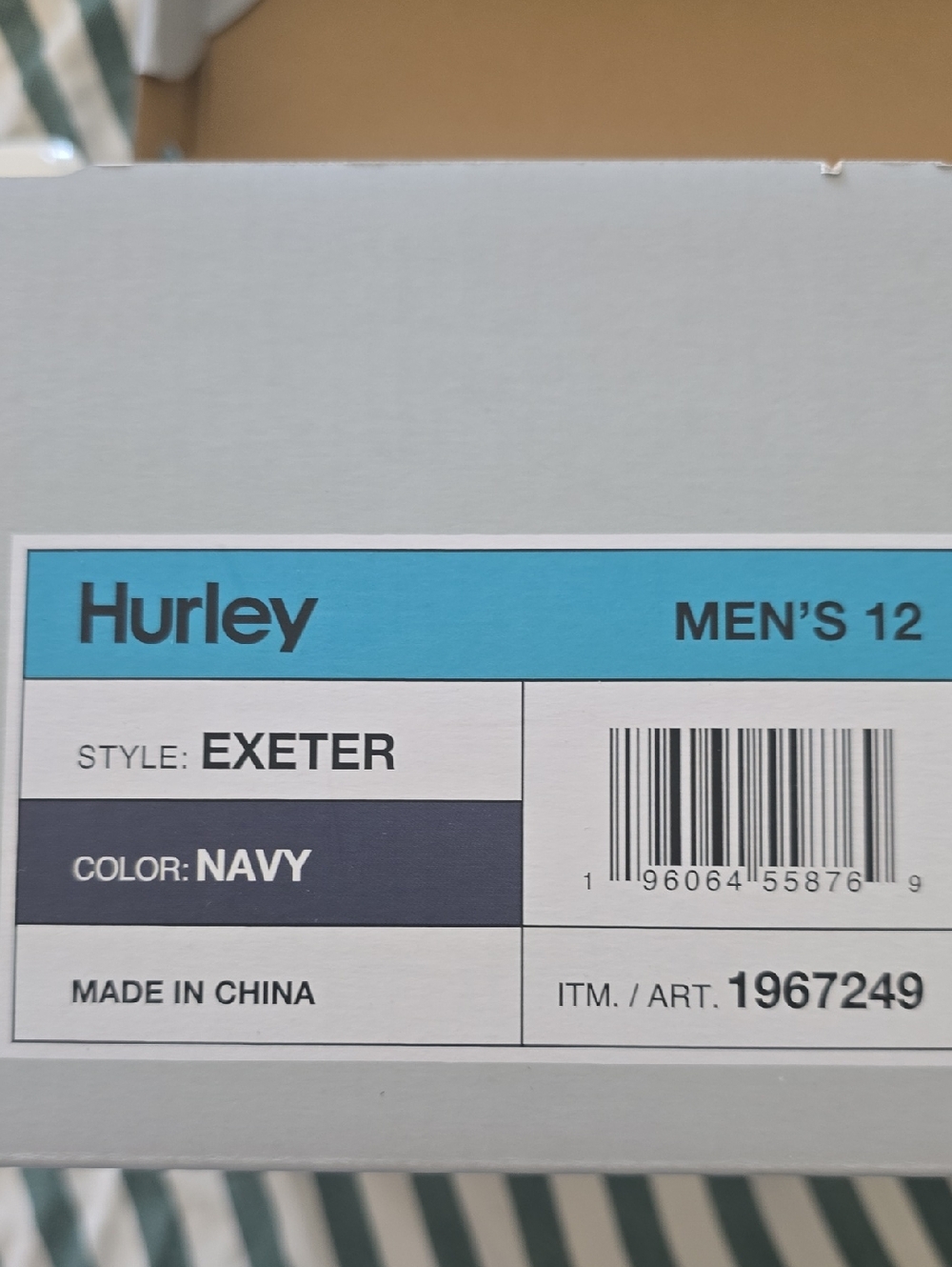 Hurley Exeter Men's Shoes - Navy Blue